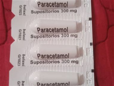 Supositorio infantil de Paracetamol de 300 mg. Importados - Img main-image-45675067