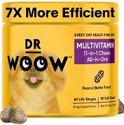 Multivitaminas para perros – Vitaminas diarias para perros | Salud inmune intestinal, apoyo ocular del corazón articular - Img 45845465