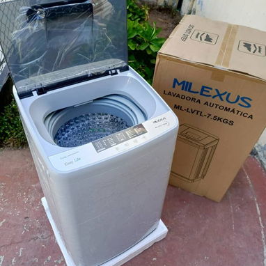 LAVADORA AUTOMATICA MILEXUS 7.5 KG - Img 120801685