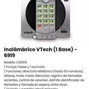 Inalámbrico VTech (1 Base) - 6919. Nuevo a estrenar - Img 50444254