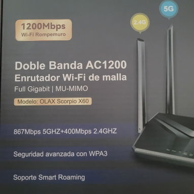 Router OLAX Scorpio X60 Doble banda AC1200 - 3/3