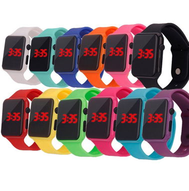 ✔️✔️✔️✔️✔️✔️✔️  Reloj Digital LED de Colores Ajustable Hora Segmento color Rojo ✔️✔️✔️✔️✔️✔️   5-887-2.3.6.0 - Img 81998023