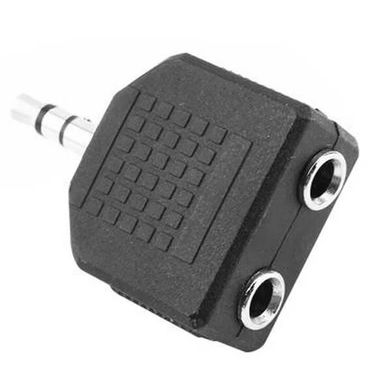 ADAPTADOR 1 PLUG 3.5 MM A 2 JACK 3.5 MM, ESTÉREO - Img 68752888