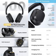 Audífonos Over - Ear (TWS) marca 1Hora modelo AUT250 - Img 57852802