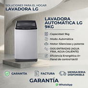Lavadora automática LG 9KG - Img 57849019