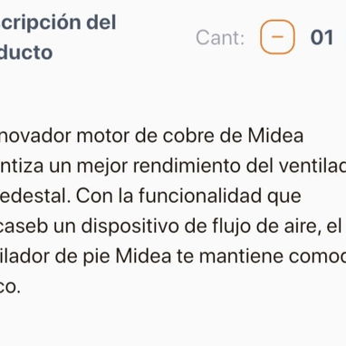 Ventilador Nidea motor de cobre x 25 USD 🐝 - Img 126252418