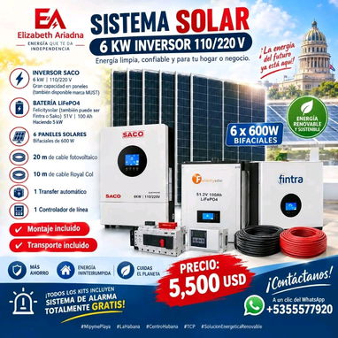 Kit solares con montaje e Instalación. Incluyen sistema de Alarma grátis - 2/4
