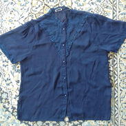 Blusa azúl oscura (Talla L) - Img 53824403