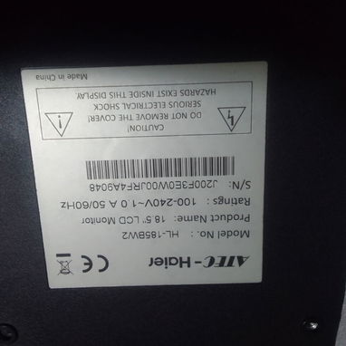 Vendo monitor ATEC-Haier de 18.5 - Img 125040082