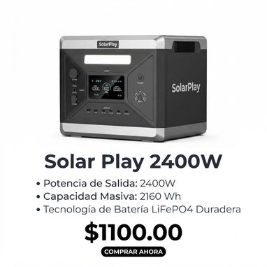 ALMACENAMIENTO DE ENERGÍA Y RESPALDO IDEAL - 10/10