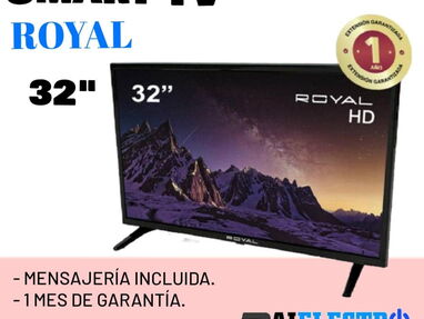 Televisor de 32" Marca Royal nuevo en caja - Img main-image