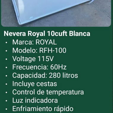 Neveras de varios pies y marcas (Desde $180 hasta $695) - Img 123480798