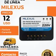 PROTECTOR DE VOLTAJE DE LINEA MILEXUS 220 V. - Img 53203953