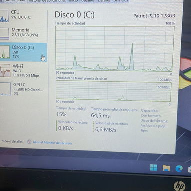Vendo Laptop HP Pavilion i7 12 GB RAM Táctil - 2/9