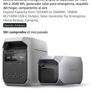 Combo Ecoflow Delta 3 Plus + Batería extra - Img 57234183