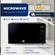 Microondas con puerta espejo - Img 56287413
