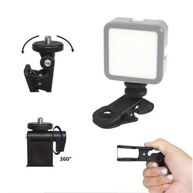 CLEANTRUST Luz Selfie Recargable con Clip - 2/4