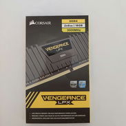 Kit de 16GB (2x8), disipadas,3000mhz, DDR4 para PC, marca Corsair Vengeance LPX. Nuevas en caja. - Img 53597025