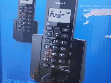 Teléfono Panasonic trae 2 teléfono transporte incluído - Img 63426924