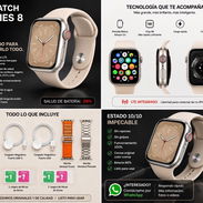 VENDO APPLE WATCH SERIE 8 LTE 45 MM MÁS ACCESORIOS LOS QUE ESTÁN EN LA FOTO - Img 57882780