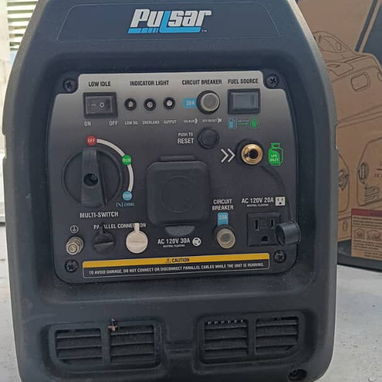 Planta eléctrica de 4000w de gas y gasolina - Img 118689177
