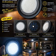 Lámpara recargable con panel solar para interiores - Img 58039676
