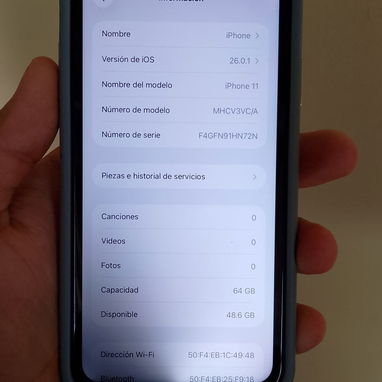 iPhone 11 sin cuenta iCloud. - Img 124364596