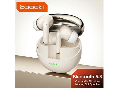 ⭕️ Audífonos Bluetooth Inalambricos TOOCKI 100% Original GAMA ALTA ✅ Audifonos Bluetooth Airpods A ESTRENAR - Img main-image