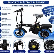 Bicicleta eléctrica plegable nuevas - Img 57489496