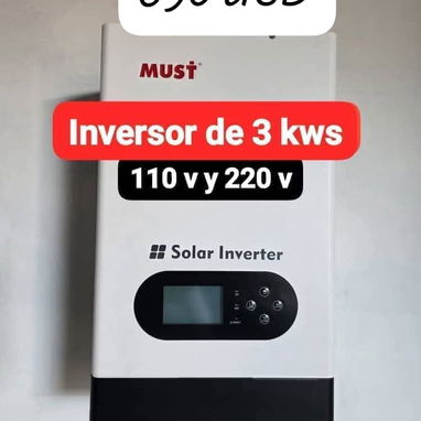 El mejor Kit MUST de inversor de 10 kwh con batería LiFePO4 de 10 kwh - 3/7