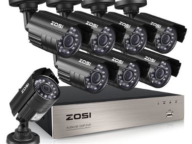 Sistema de Vigilancia. 8 camaras HD, 1080P. Vision noct. Nuevo, 3 TB, +1-786-406-2660 - Img 69972866