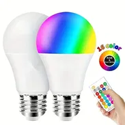 💡 Bombillo LED Inteligente con Control Remoto – RGB + Blanco - Img 51364315
