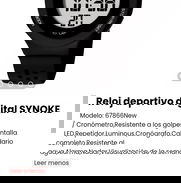 Reloj deportivo digital SYNOKE. Nuevo - Img 47512062