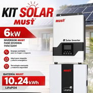 Inversor must 6k + Batería must de 10.24kwh - Img 56861326
