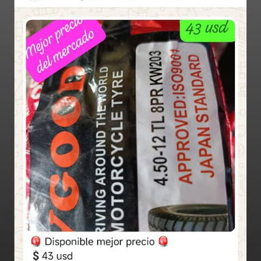 💥Gomas - 18×25064×355,14×90/80,14×90/90,14×2.50,18×2.50,18×2.75,16×2.50,16×3.50,,12×4.00 y 4.50,14×2.50,10×3.50 - 2/10