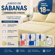 Sábanas cameras, varios colores enteros - Img 55734762