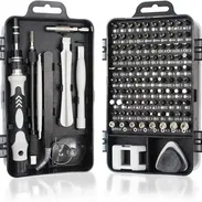 Nuevos en su caja. Mini destornillador 🪛 milimétricos 115 en 1. Kit para celular, laptop... - Img 53267407