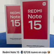 REDMI NOTE 15 . NUEVO EN CAJA - Img 54122941