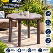 🪴 MESA 🪴DE RESINA REDONDA 7HOUSE. TENEMOS MENSAJERÍA CON FACTURA Y GARANTÍA. 📲 54833699 - Img 57946364