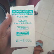 ACIDO FOLICO MAS VITAMINA B12  JARABE PARA NIN̈O ANTIANEMICO - Img 57444507