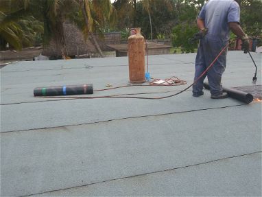 Manta de techo se presta servicios se realizan trabajo de imperméable con manntas asfalticas importada - Img 65483427