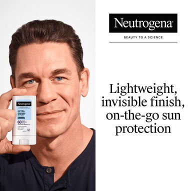 Protector Solar Facial en Barra Neutrogena Ultra Sheer SPF 60 – Amplio Espectro UVA/UVB - 8/9