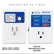 PROTECTOR DE VOLTAJE 120V. PROTECTOR DE LÍNEA - Img 55940947
