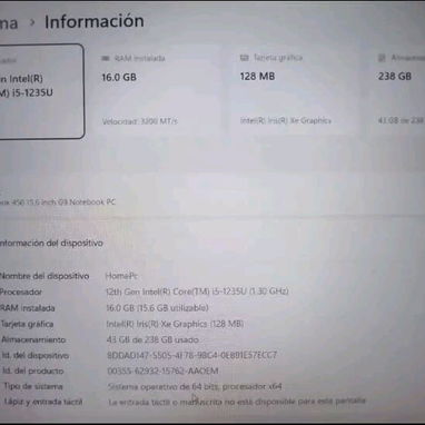 360USD HP PROBOOK 450 G9 (Básicamente NUEVA) - 3/3