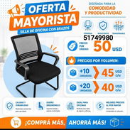 SILLA DE OFICINA CON BRAZOS - Img 55946649