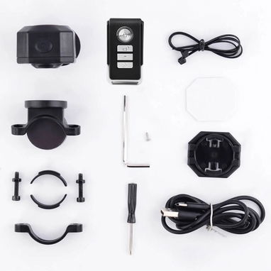🧱​ ALARMA PARA MOTOS - BICICLETA - ETC 🧱​  SENSOR DE VIBRACION - RECARGABLE USB -- 5.887.23.60 - Img 104011699