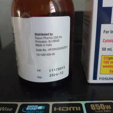 Vendo cisplatino importado - Img 123236552