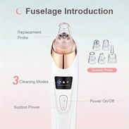 🧖 Limpiador de Poros Faciales Recargable por USB con 5 Sondas - Img 56534914