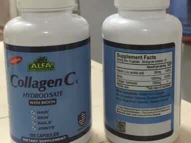 Vendo 100 cápsulas de Colageno Hidrolizado con Biotin y Vitamina C - Img main-image