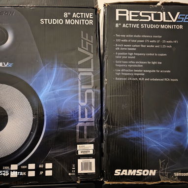 Samson <Monitores de estudios > Nuevos en cajas 馃摝 8 pulgadas - Img 124995493
